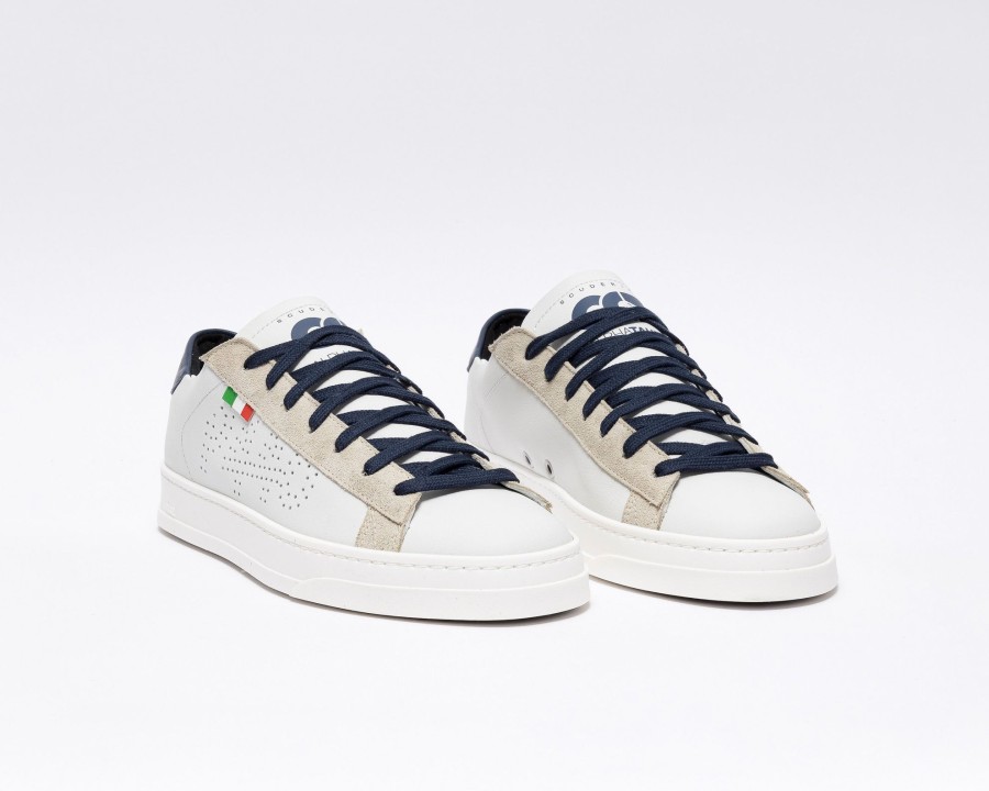 Men P448 Low Tops | Jack White