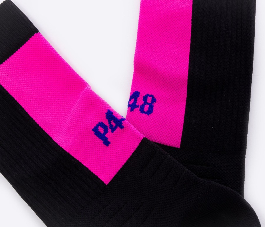 Women P448 Accessories | Socks Black/Pink