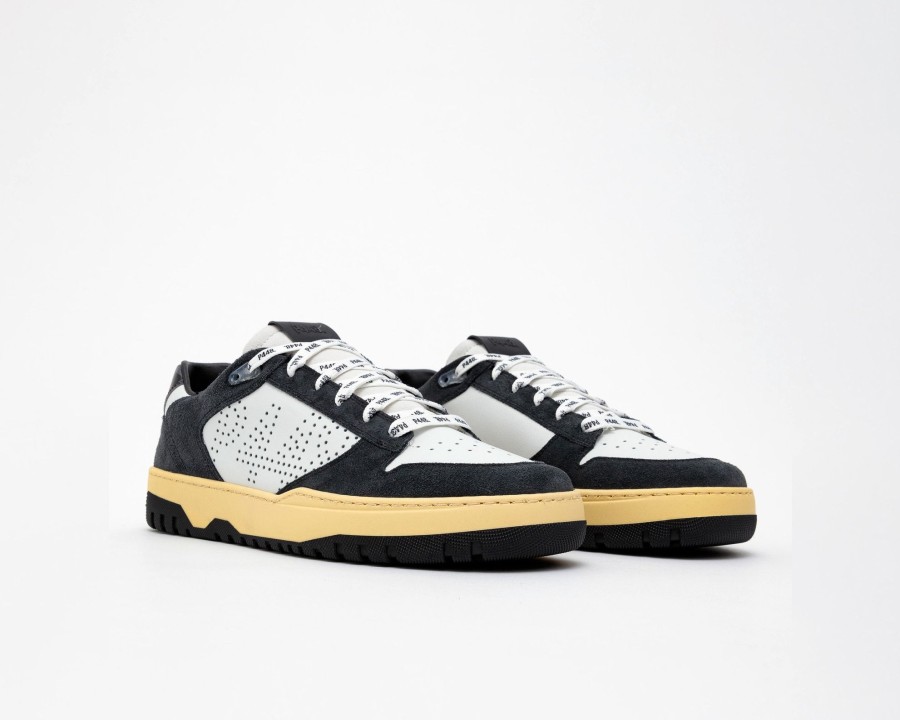 Men P448 Low Tops | Mason Black/Chess