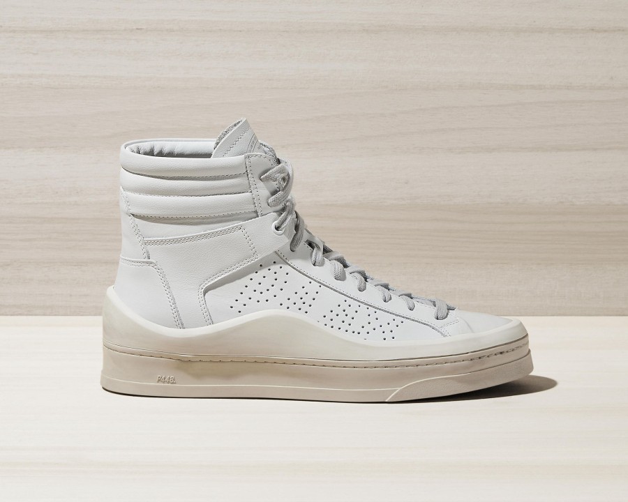 Women P448 High Tops | Rail All White