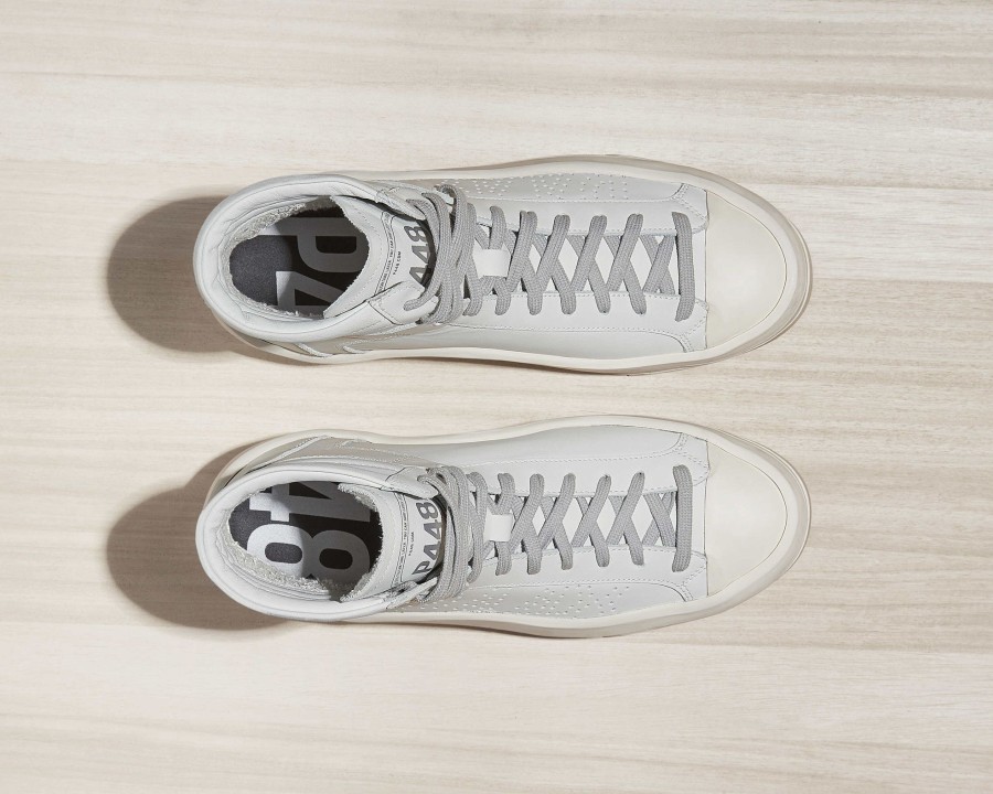 Women P448 High Tops | Rail All White