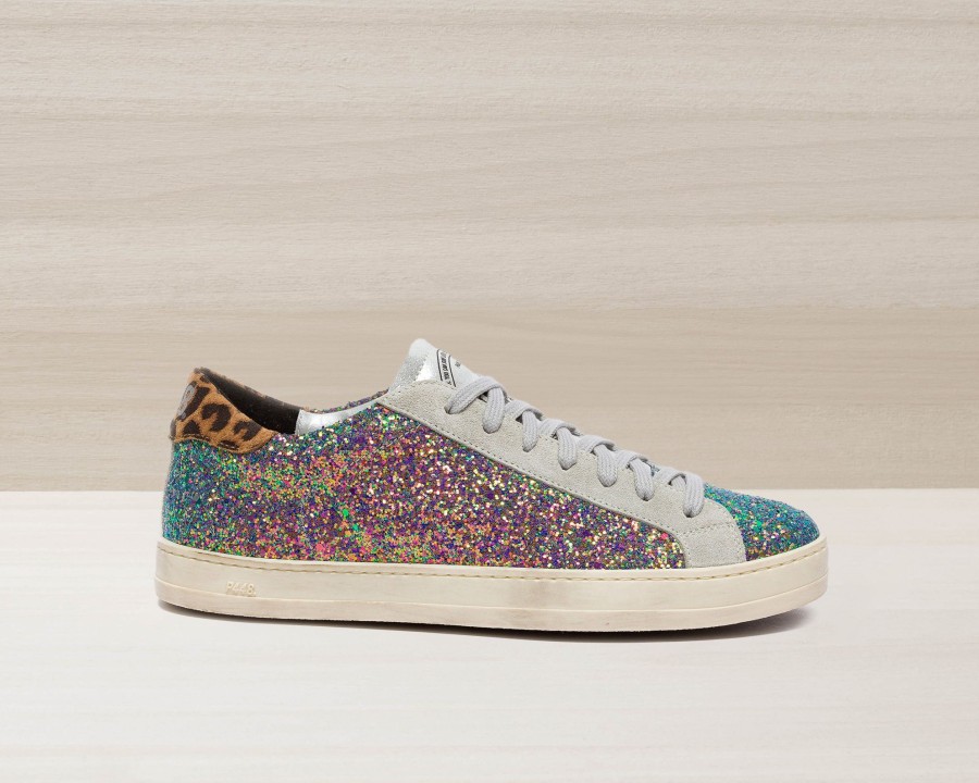 Women P448 Low Tops | John Multi/Glitter