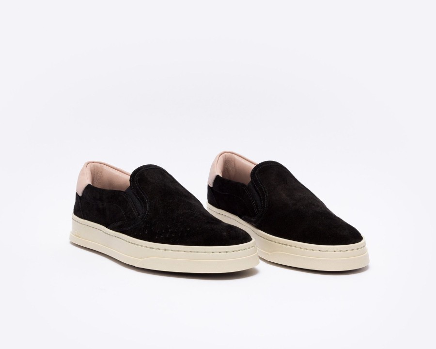 Women P448 Low Tops | Deck Black/Pink