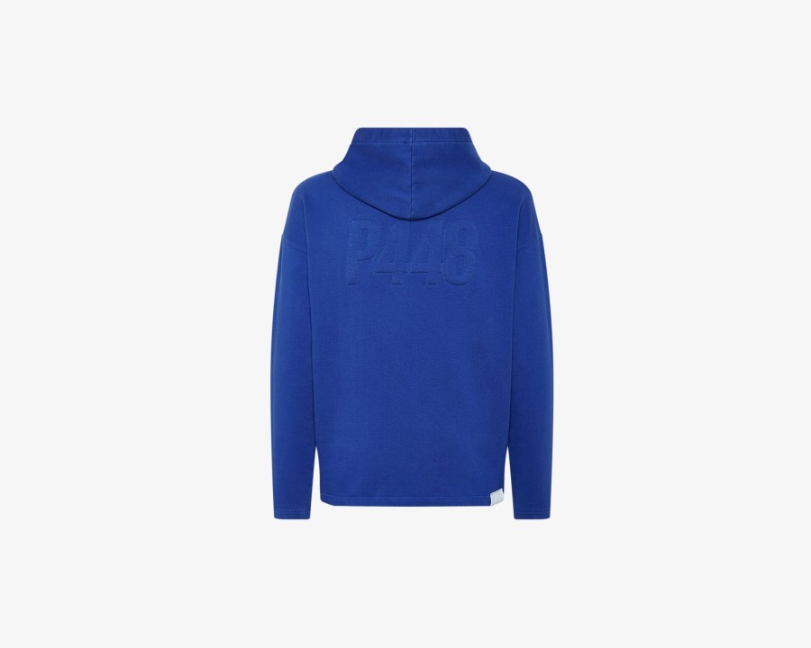 Women P448 Sweatshirt & Hoodie | P448 Hoodie Blue