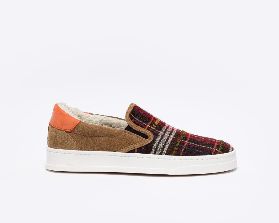 Women P448 Low Tops | Deck Bri/Tartan