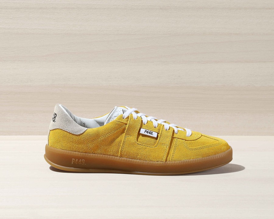 Men P448 Low Tops | Monza Yellow/Gaz