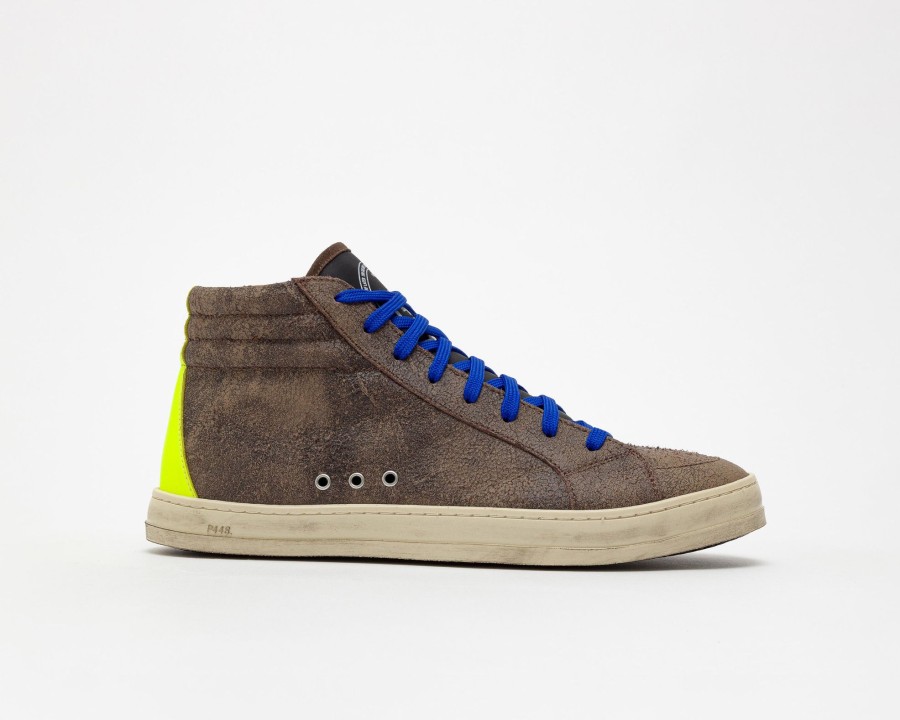 Men P448 High Tops | Skate Wild Brown