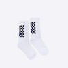 Women P448 Accessories | Socks White/Check