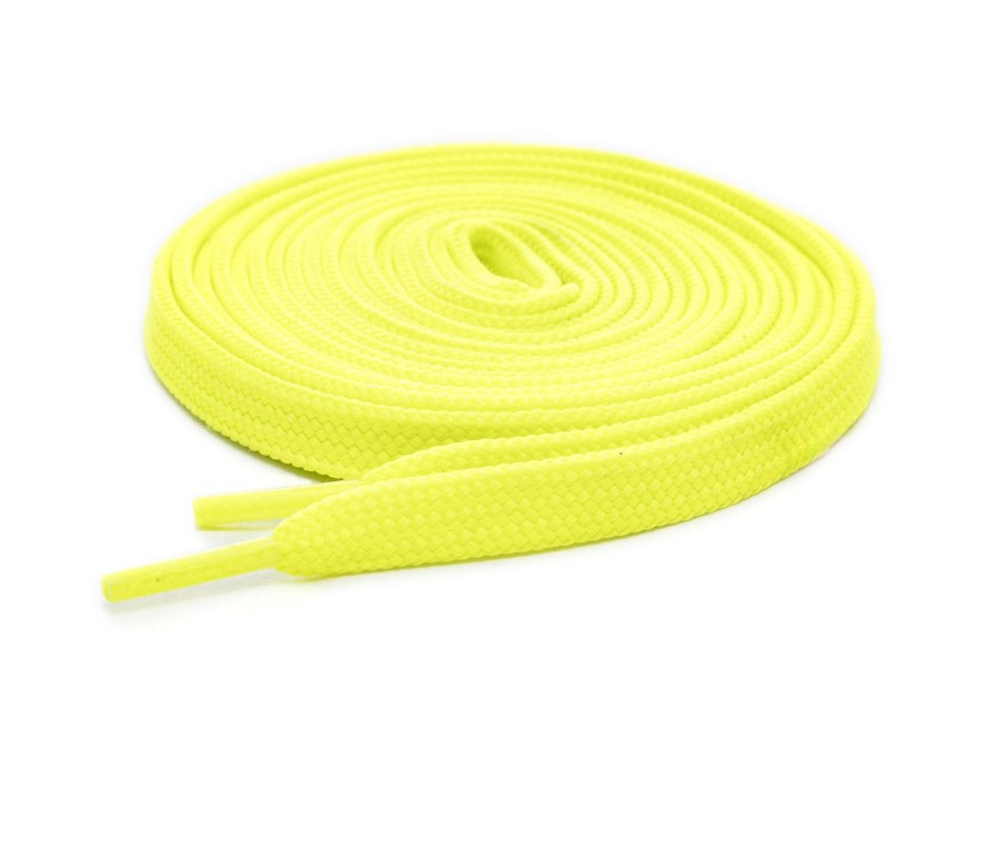 Women P448 Laces | Shoelaces Fluo Yellow