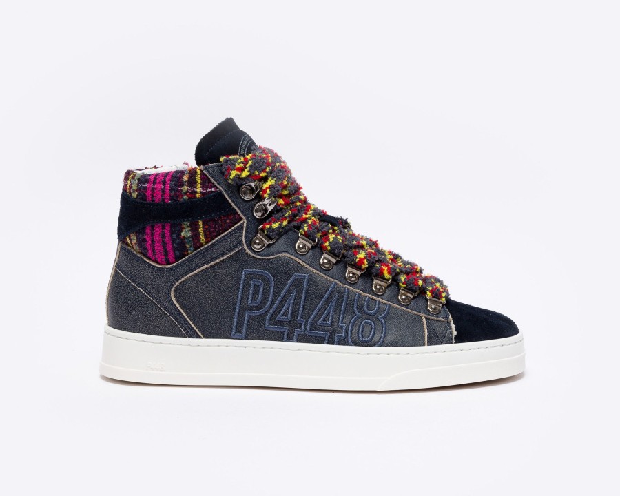 Women P448 High Tops | Taylor Bri/Tartan