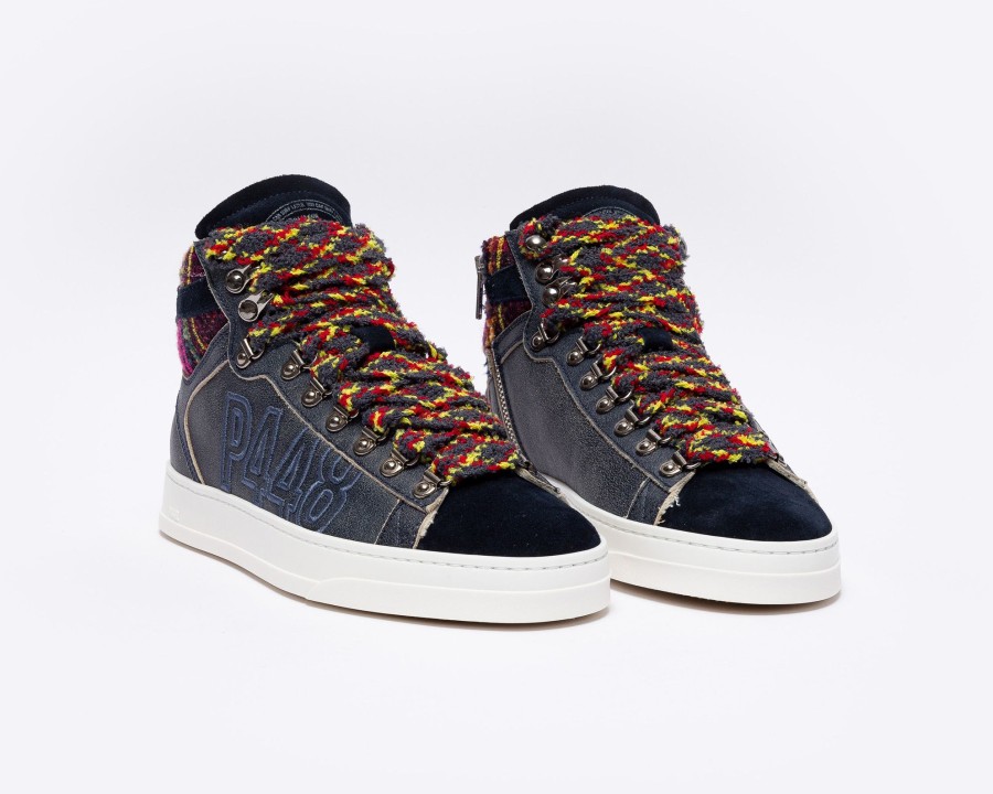 Women P448 High Tops | Taylor Bri/Tartan