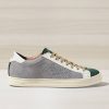 Men P448 Low Tops | John Grey/Sand