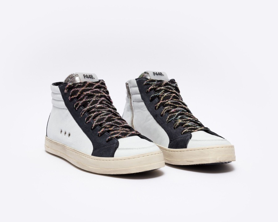 Men P448 High Tops | Skate White/Felt