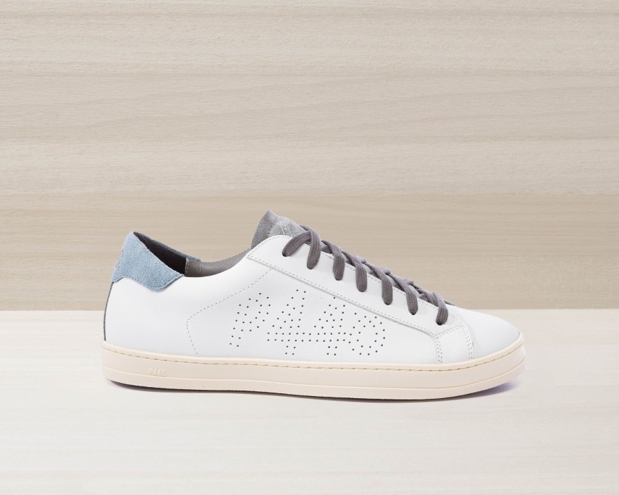 Men P448 Low Tops | John White/Stone