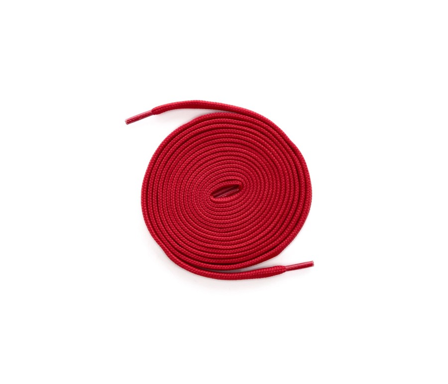 Women P448 Laces | Shoelaces Deep Red