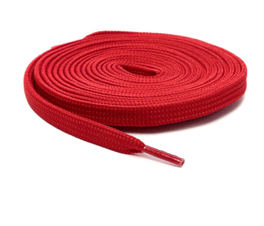 Women P448 Laces | Shoelaces Deep Red