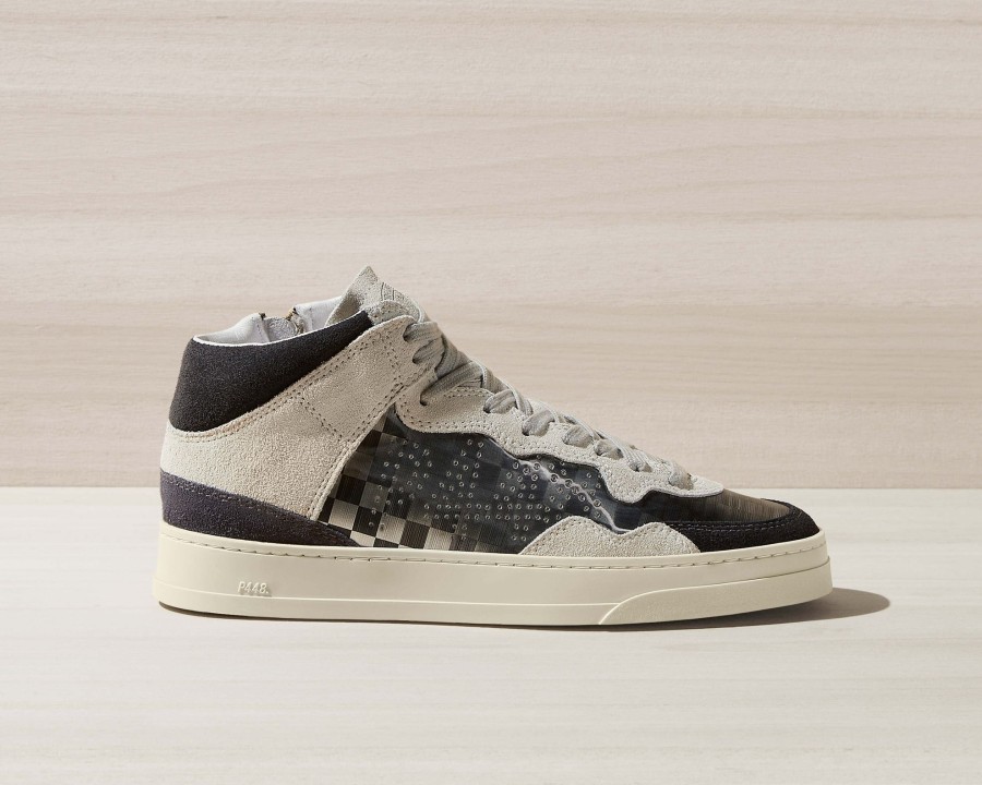 Women P448 High Tops | Balihi Checks