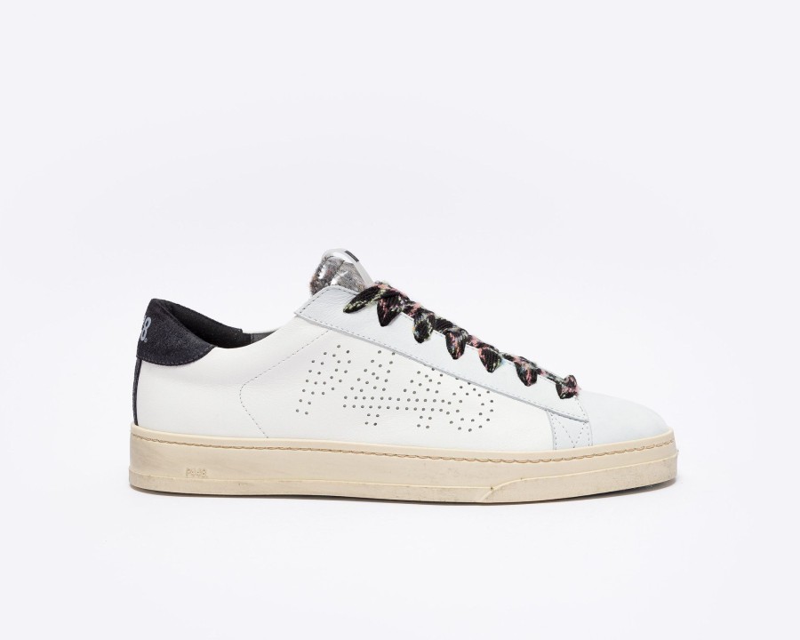 Men P448 Low Tops | Jack White/Felt