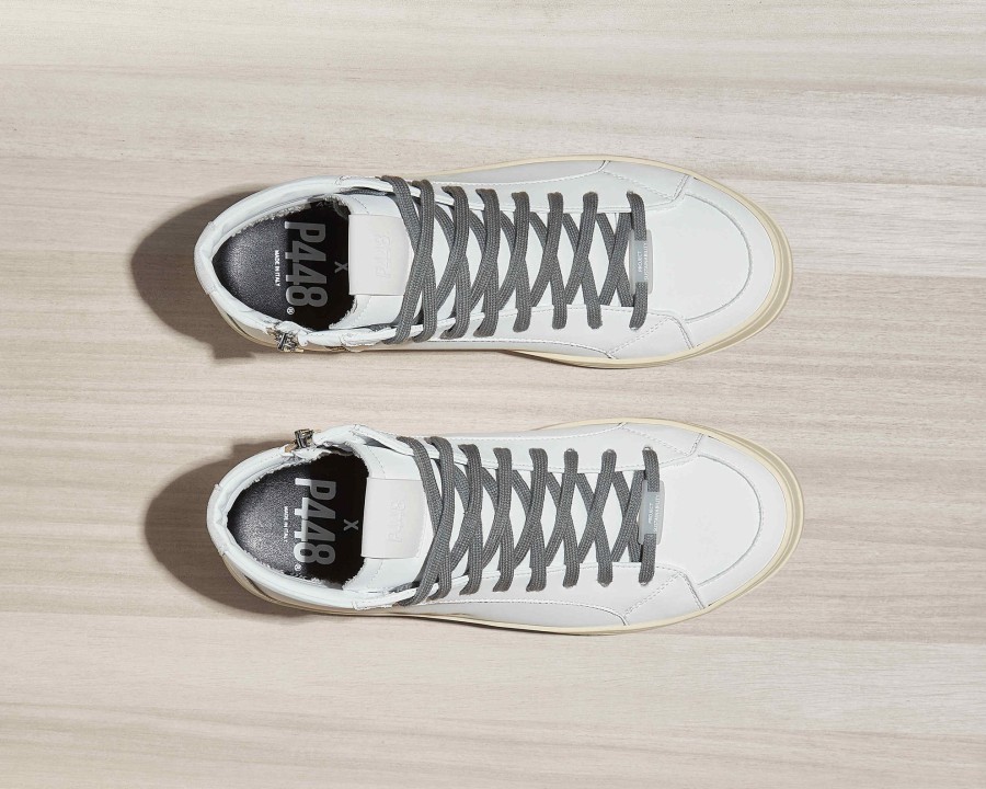 Men P448 High Tops | Skate Recycled White