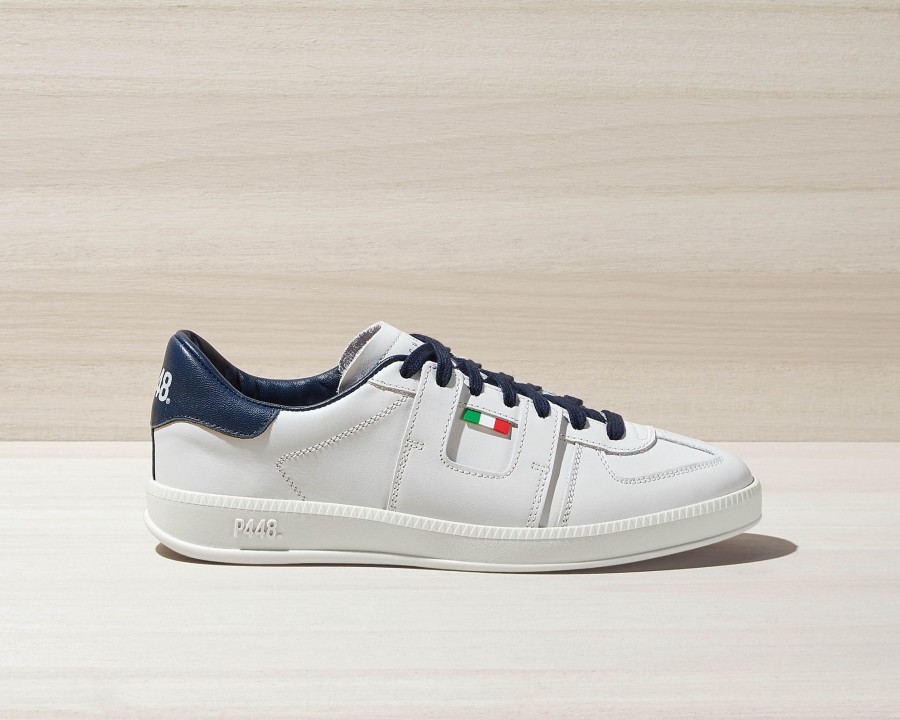 Men P448 Low Tops | Monza White