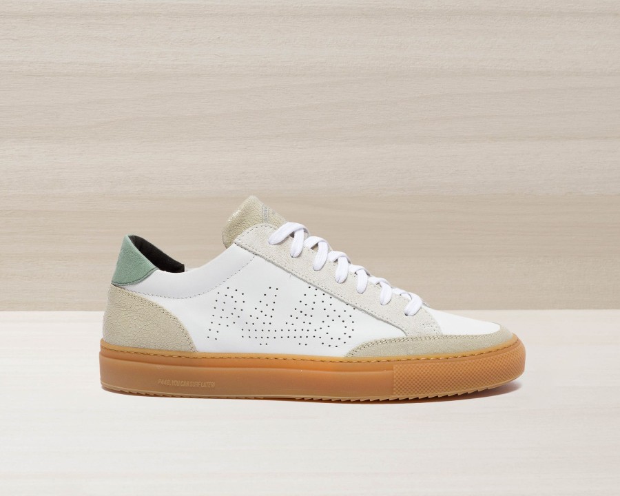 Men P448 Low Tops | Soho White/Ele