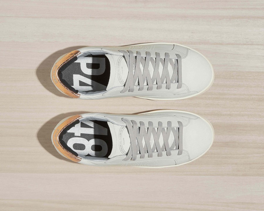 Women P448 Low Tops | John White/Copper