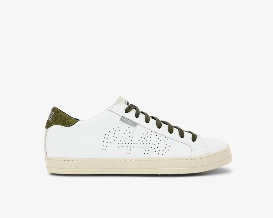 Men P448 Low Tops | John Lionfish White/Army