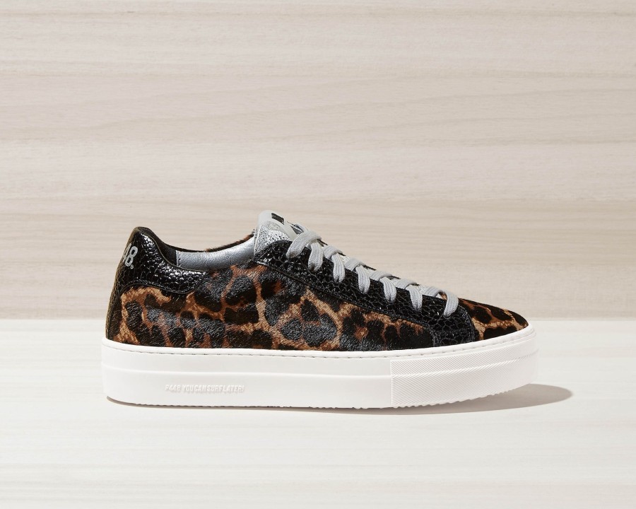 Women P448 Platforms | Thea Leopard/Tor