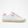 Men P448 Low Tops | John Lionfish White/Bubblegum