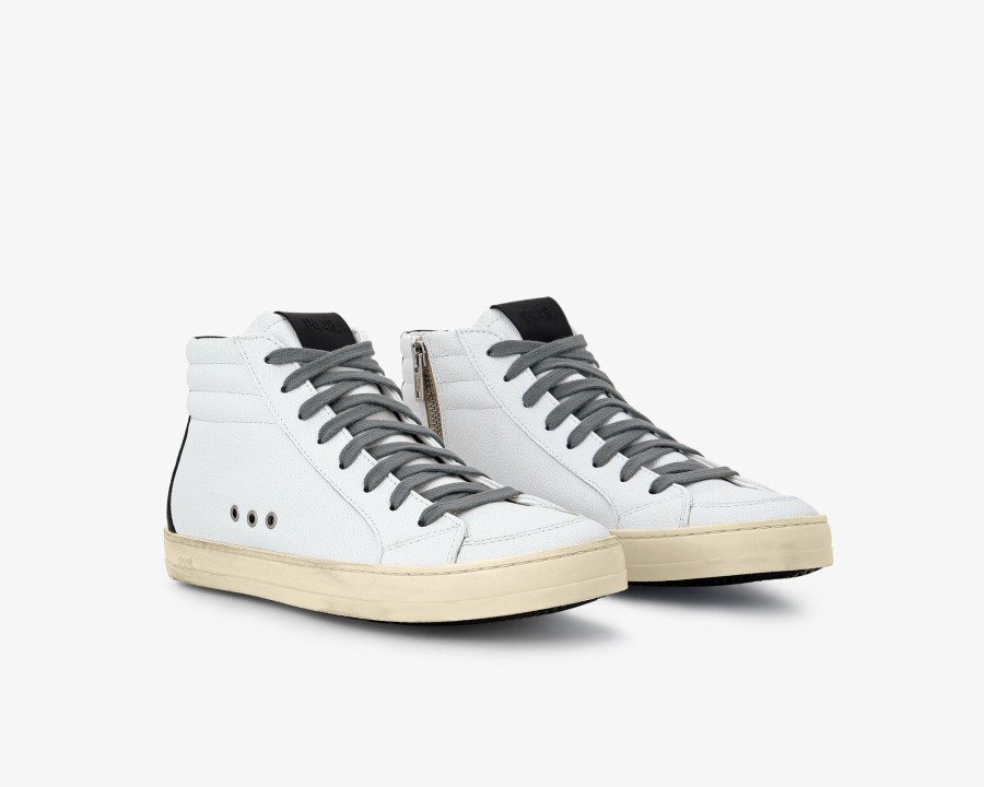 Men P448 High Tops | Skate Recycled White/Black