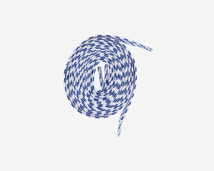 Women P448 Laces | Shoelaces White/Blue