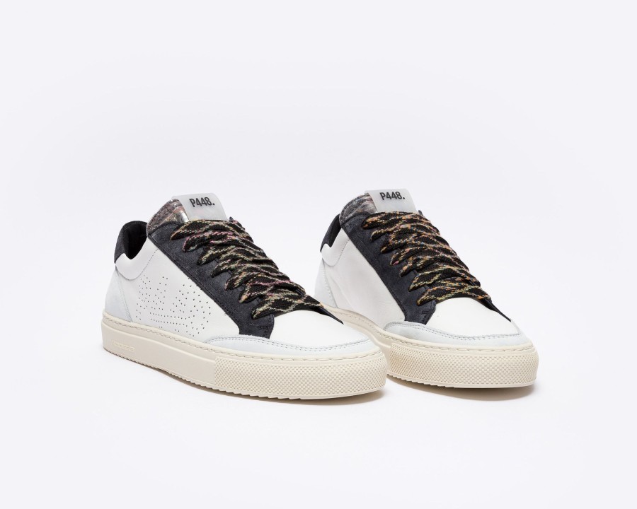 Men P448 Low Tops | Soho White/Felt