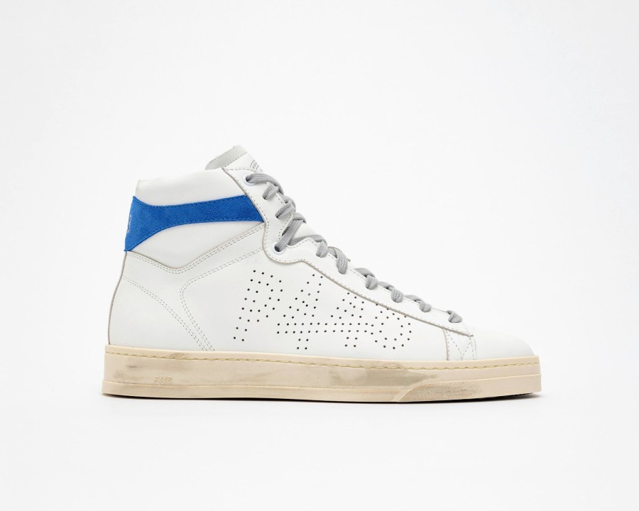 Men P448 High Tops | Taylor White/Royal