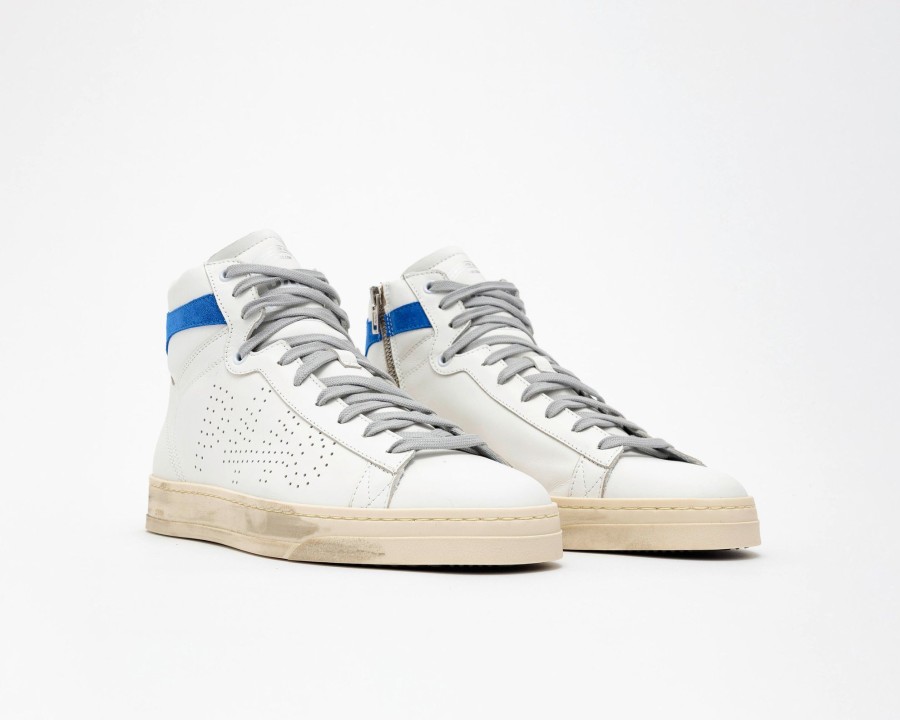 Men P448 High Tops | Taylor White/Royal