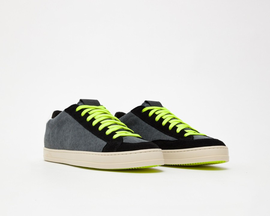 Men P448 Low Tops | Jane Dela/Black