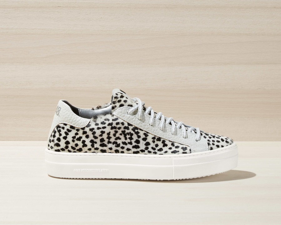 Women P448 Platforms | Thea Snow/Leopard