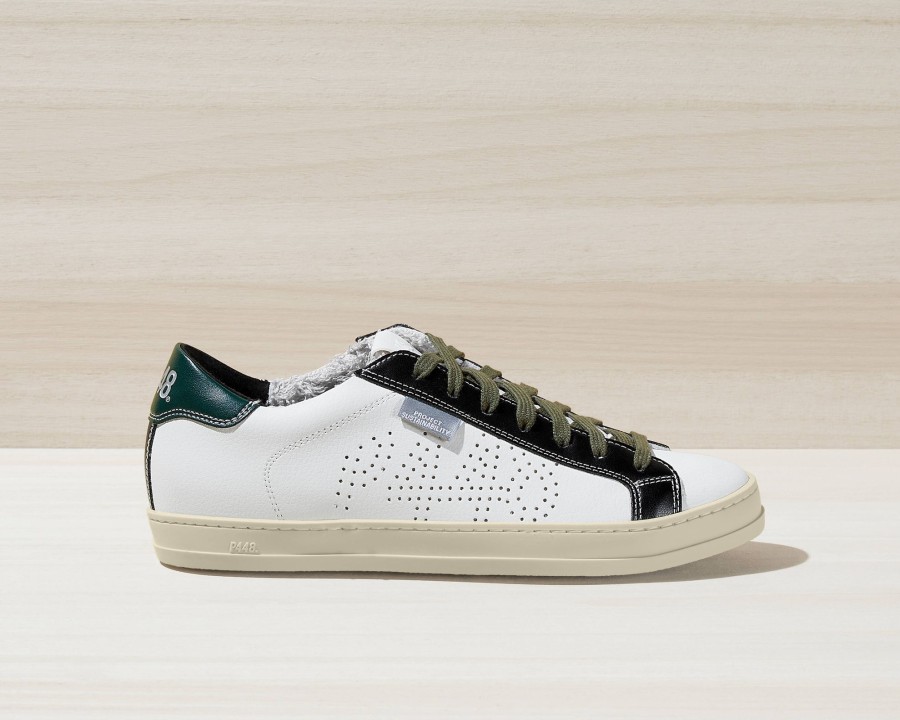 Men P448 Low Tops | John Vegan Apple Forest