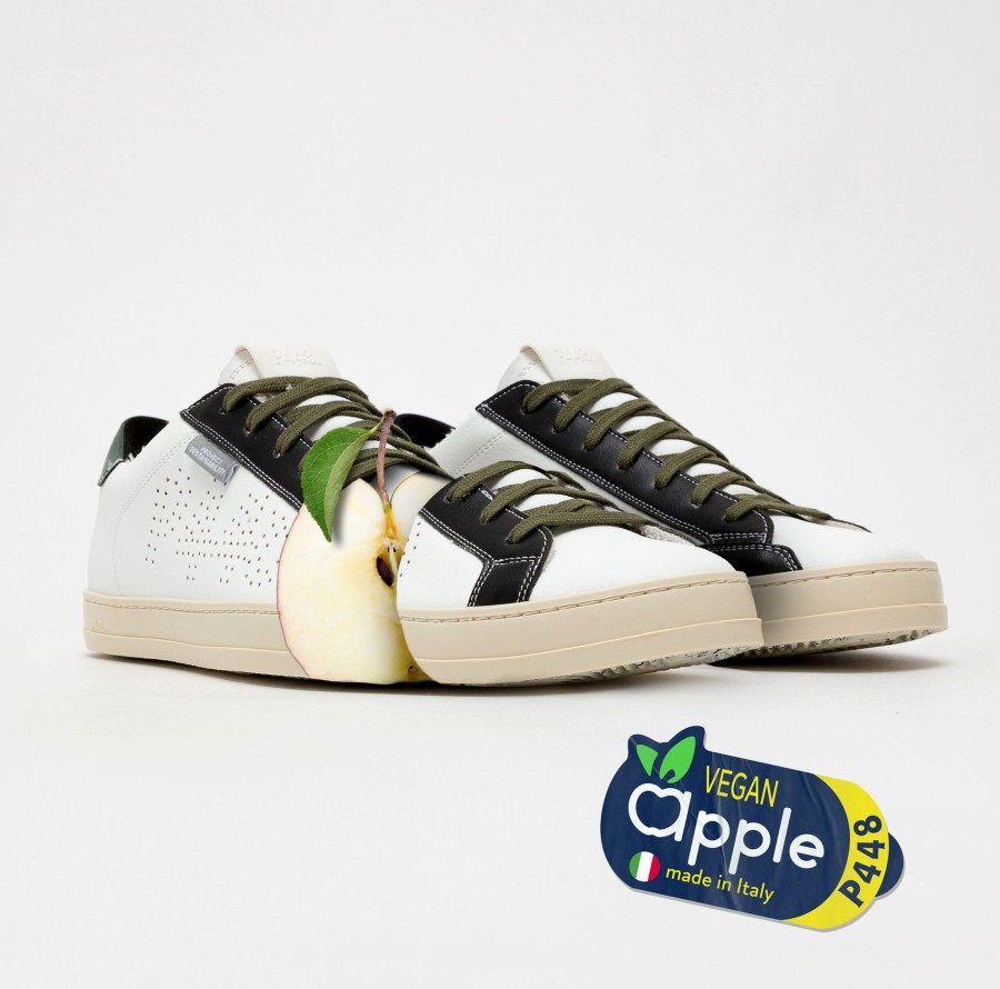 Men P448 Low Tops | John Vegan Apple Forest